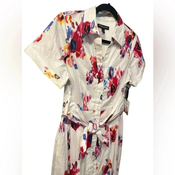 Prabal Gurung shortsleeved midi dress size M - Picture 7 of 13